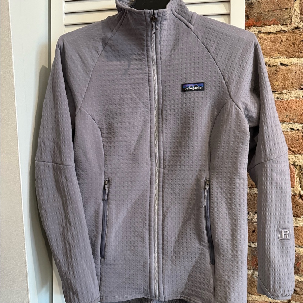 Light Purple Full-Zip Jacket